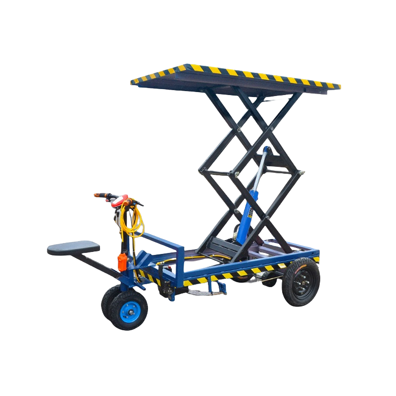 Inverted scissor lift